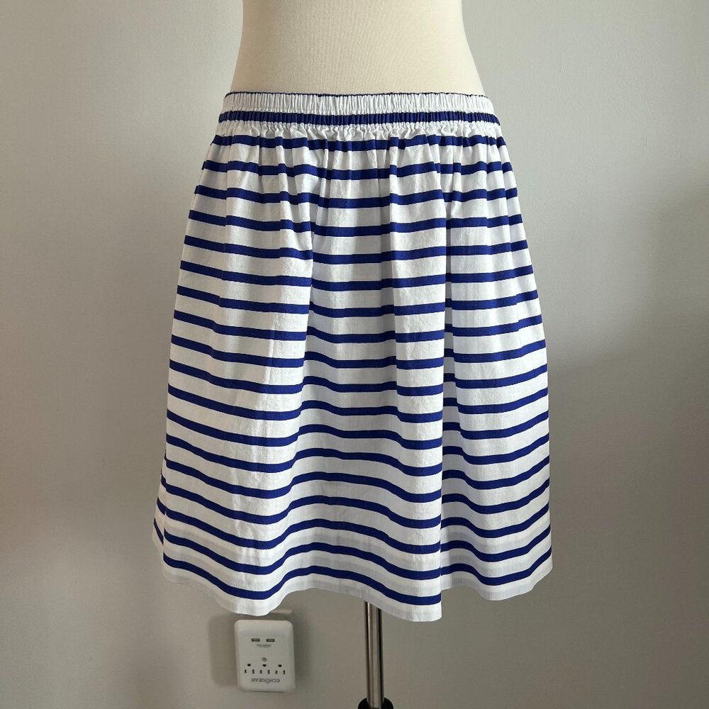 J Crew Striped Skirt